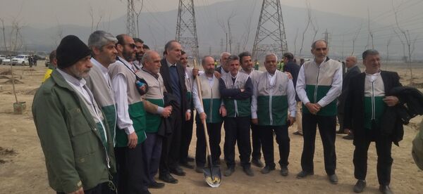 برگزاری مراسم روز درختکاری در شهرک وحدت شهرستان فردیس 