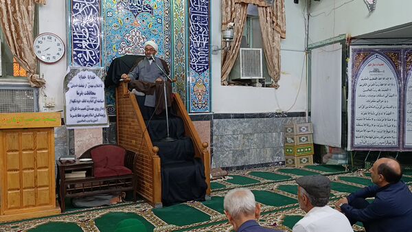 عزاداری سالروز شهادت امام حسن عسکری (ع) در مسجد صاحب‌الزمان آشخانه