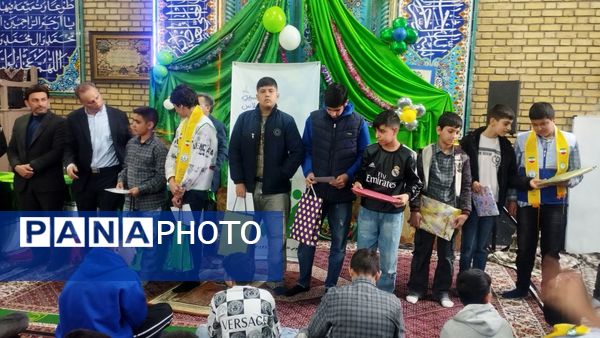 آغاز مسئولیت دینی؛ جشن سن تکلیف دانش‌آموزان پسر مدرسه شهید آیت‌الله مدرس قرچک