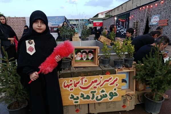 موکب شهید سید میلاد مصطفوی مستقر در شهر بهار 
