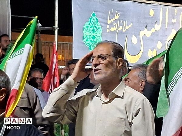 کاشمری ها با احترام نظامی به استقبال سرود جمهوری اسلامی رفتند 