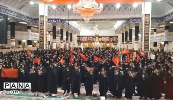 مراسم سوگواری شهادت حضرت رقیه(س) و بزرگداشت امام شهید در قم