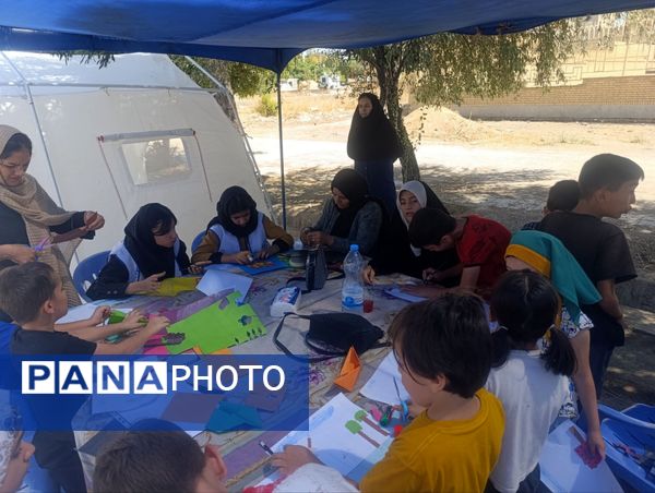 برپایی موکب سازمان دانش‌آموزی در شهرستان سملقان