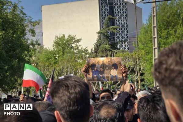 شهر قدس میزبان پیکر ۸ شهید سرافراز