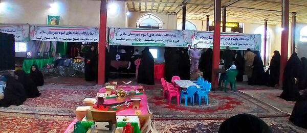 آیین افتتاحیه نمایشگاه پایگاه‌های مقاومت بسیج اسوه‌ شهرستان ملایر