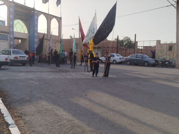 حضور پر شور کودکان و نوجوانان روستای فدافن در هیئت‌ها