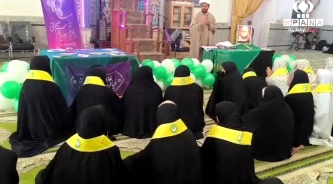 دومین روز اعتکاف در مسجد صاحب الزمان شهرستان زهک 