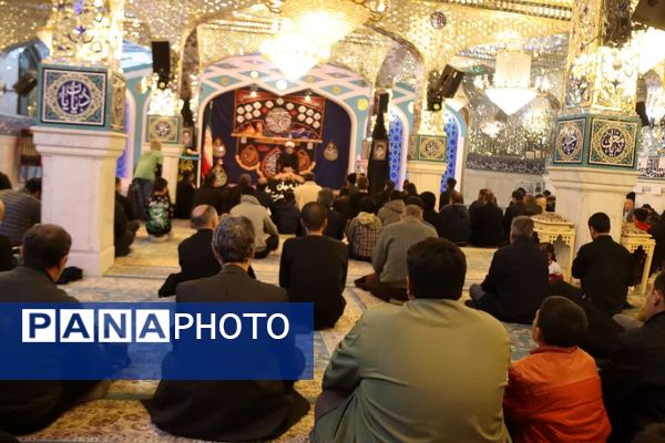 برگزاری مراسم شام غریبان شهادت حضرت زهرا (س) در امامزاده عباس بن موسی بجنورد 