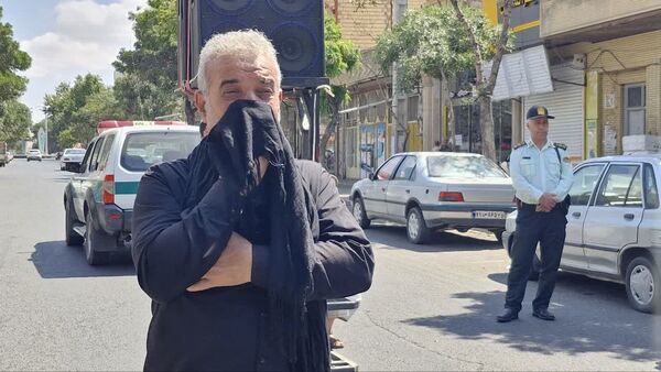 مراسم سوگواری و عزاداری خیابانی ۲۸ صفر در اهر 