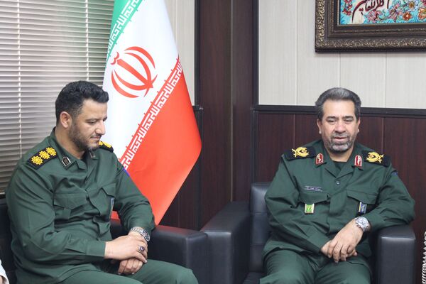 دیدار فرمانده سپاه سیدالشهدا (ع) استان تهران با مدیرکل آموزش و پرورش شهرستان‌های تهران به‌مناسبت هفته معلم