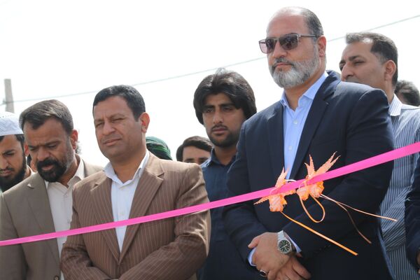 افتتاح زمین چمن روستای محمد آباد چاه ملک 
