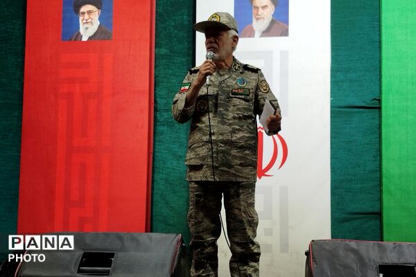 اجتماع و رزمایش دختران جان فدای ایران در میدان نماز شهرری 