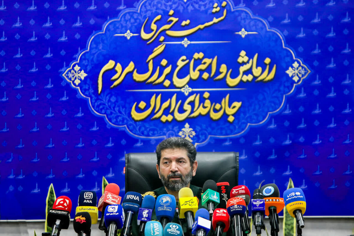 رزمایش و اجتماع بزرگ ۳۱۳ هزار نفری «جان‌فدای ایران» ۲۷ شهریور در تهران برگزار می‌شود/ ثبت‌نام مردم تهران در پویش جانفدا از مرز ۴۰۰ هزار نفر عبور کرد