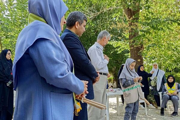 حضور دانش آموزان پاکدشت در دوازدهمین پیش اردوی ملی پیشتازان