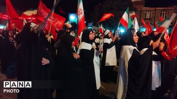 نورآباد استمرار بیعت با ولایت را در شب صد و پنجاه و نهم فریاد زد