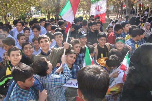 فریاد استکبارستیزی در قیامدشت طنین‌انداز شد