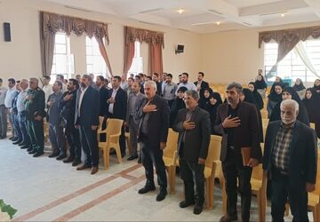 آیین تکریم و معارفه رئیس آموزش و پرورش منطقه لاران برگزار شد