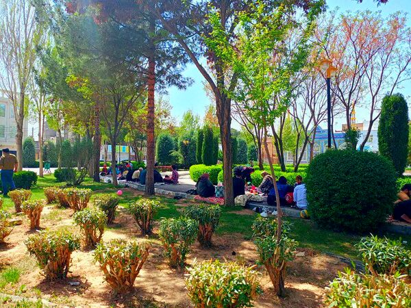 روز سیزده بدر در کاشمر 