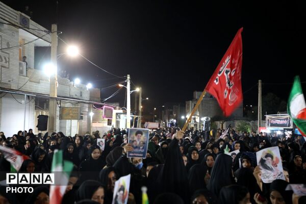  ادای احترام به ارتحال رهبر معظم انقلاب