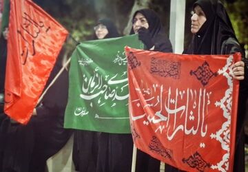 حضور ملت همیشه در صحنه ایران در تشییع امام شهید 