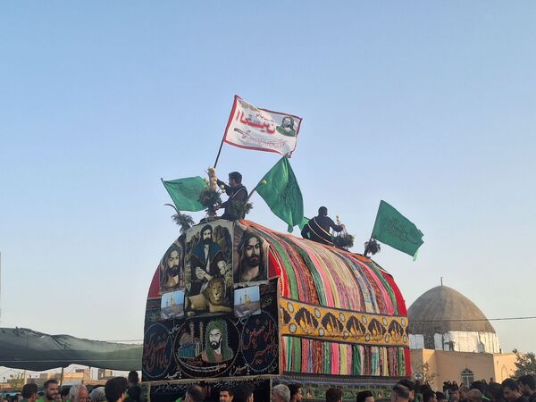 شکوه نخل‌گردانی در گناباد؛ تصویری از عشق و ارادت در محرم