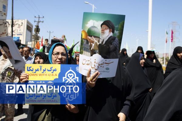 راهپیمایی روز جهانی قدس در گچساران