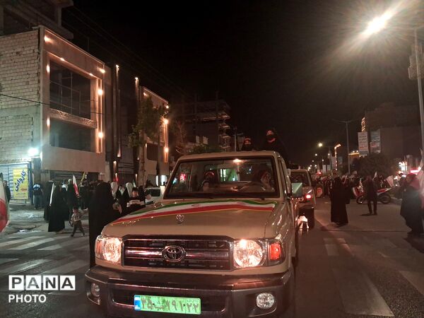 شکوه ولادت در بلوار فضل نیشابور