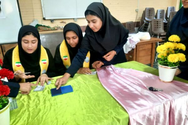 انتخاباتی با شکوه در دبیرستان نرجس یک