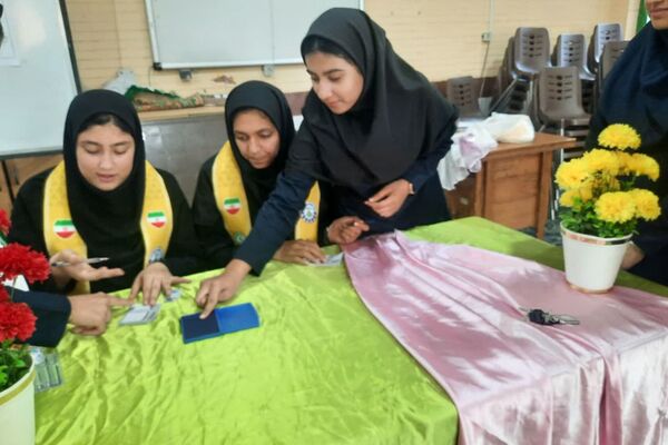 انتخاباتی با شکوه در دبیرستان نرجس یک