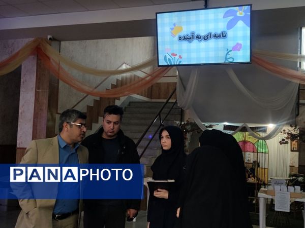 بازدید معاون پرورشی و تربیت بدنی ناحیه سه از دبیرستان مصلی‌نژاد ام البنین 