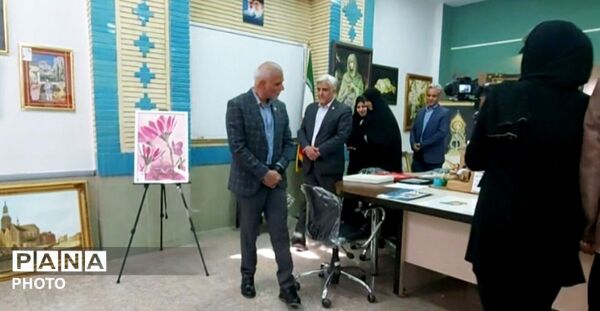  نمایشگاه هنری در مدرسه آرمینه مصلی‌نژاد