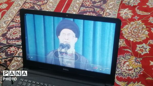 برگزاری آیین  بزرگداشت آیت الله سید علی خامنه ای در مسجد جامع شهر بار