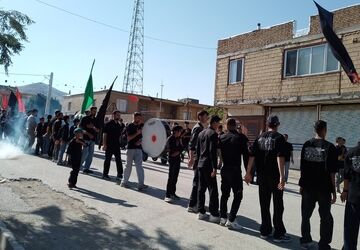 عزاداری حسینی ؛ روستای منگاوی
