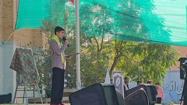 آیین باشکوه استانی زنگ مهر و مقاومت در یزد