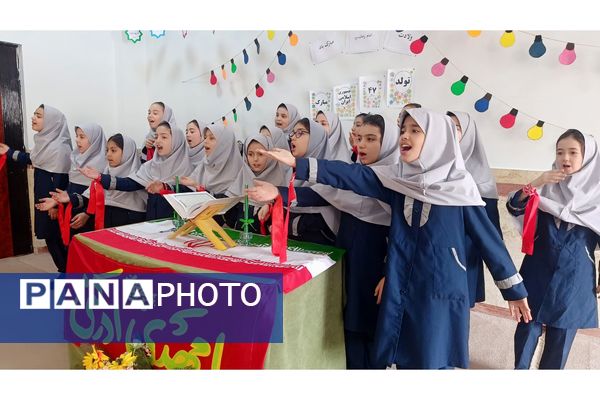 جشن نیمه شعبان در مدرسه شهید اسماعیلی عقدا پردیس 