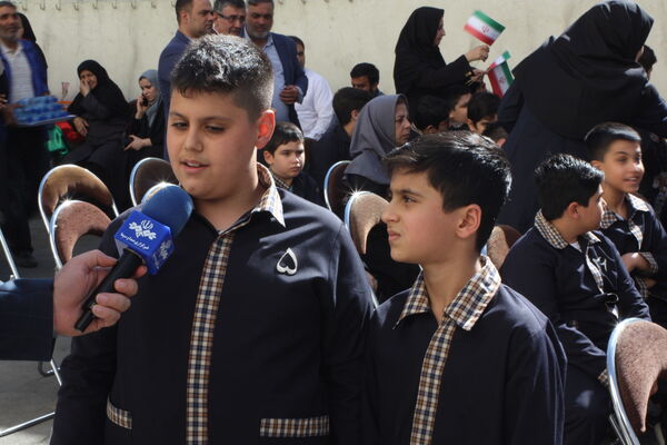 آیین خشت‌گذاری دبستان شهید خداقلی