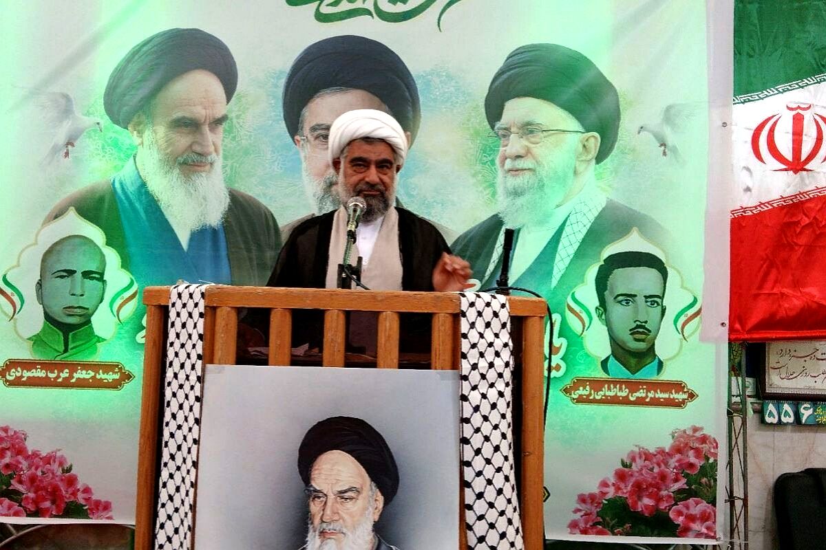 نماز جمعه و مراسم قیام ۱۵خرداد در محمدآباد شهر جوادآباد
