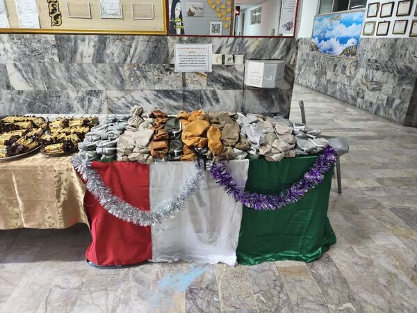 آیین بازگشایی مدارس در مدرسه ازرم مشهد 