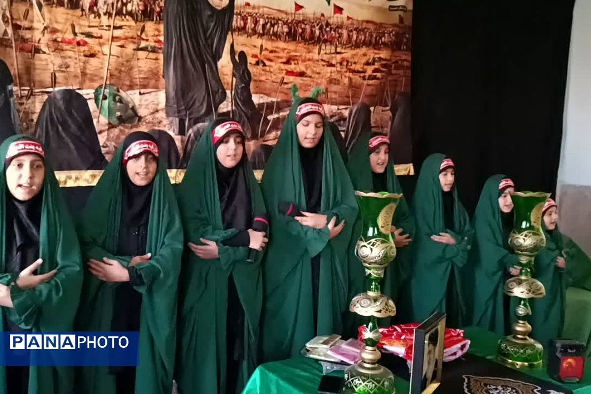 برگزاری مراسم شکوفه‌های حسینی، یادواره ای از شهدای نوجوان در شهرستان پردیس 