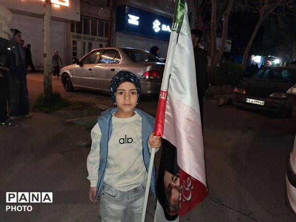 حضور دهه نودی ها در قلب اجتماعات بلوار فضل نیشابور