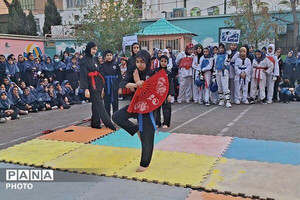 المپیاد ورزشی درون مدرسه ای در مدرسه دکتر حافظی ورامین
