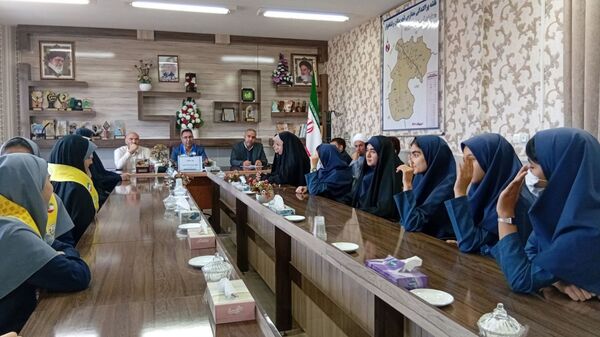 سیزدهمین دوره انتخابات شورای دانش آموزی منطقه در شهرستان رشتخوار