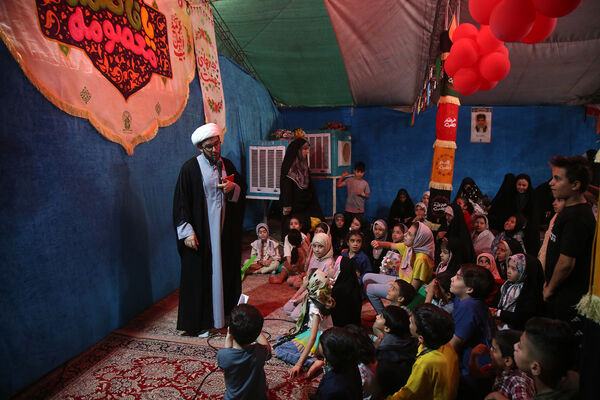 مراسم جشن میلاد پیامبر اکرم(ص) و امام جعفر صادق(ع) در حرم حضرت معصومه(س)