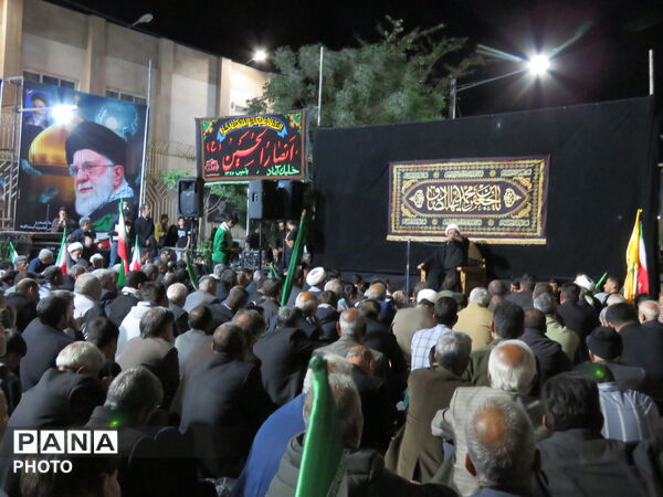 خروش مردم  خلیل آباد در حمایت از رزمندگان اسلام