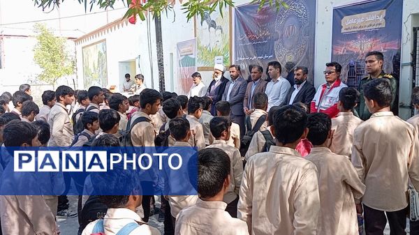 نواخته شدن زنگ پدافند غیرعامل در مدارس بشاگرد