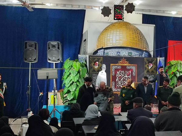 یادواره شهید محمدحسین عزیز آبادی در مسجد محمد رسول الله نیشابور