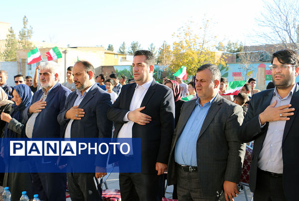 حضور معاون پرورشی و فرهنگی وزیر آموزش و پرورش در آیین اعزام دانش‌آموزان به راهیان نور