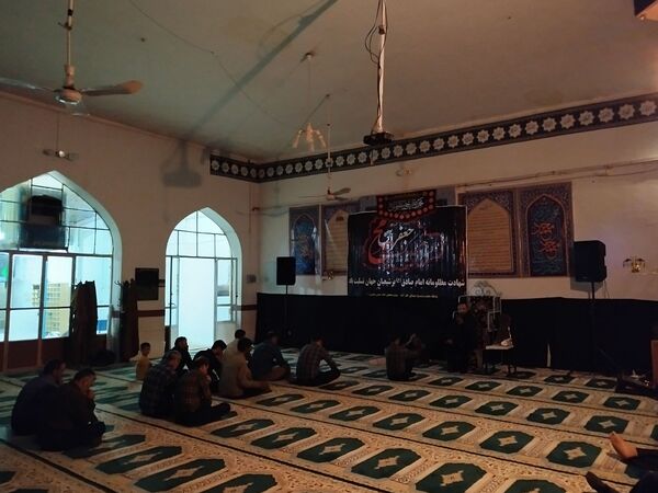 مراسم عزاداری شهادت امام جعفر صادق(ع) در روستای ظفرآباد 