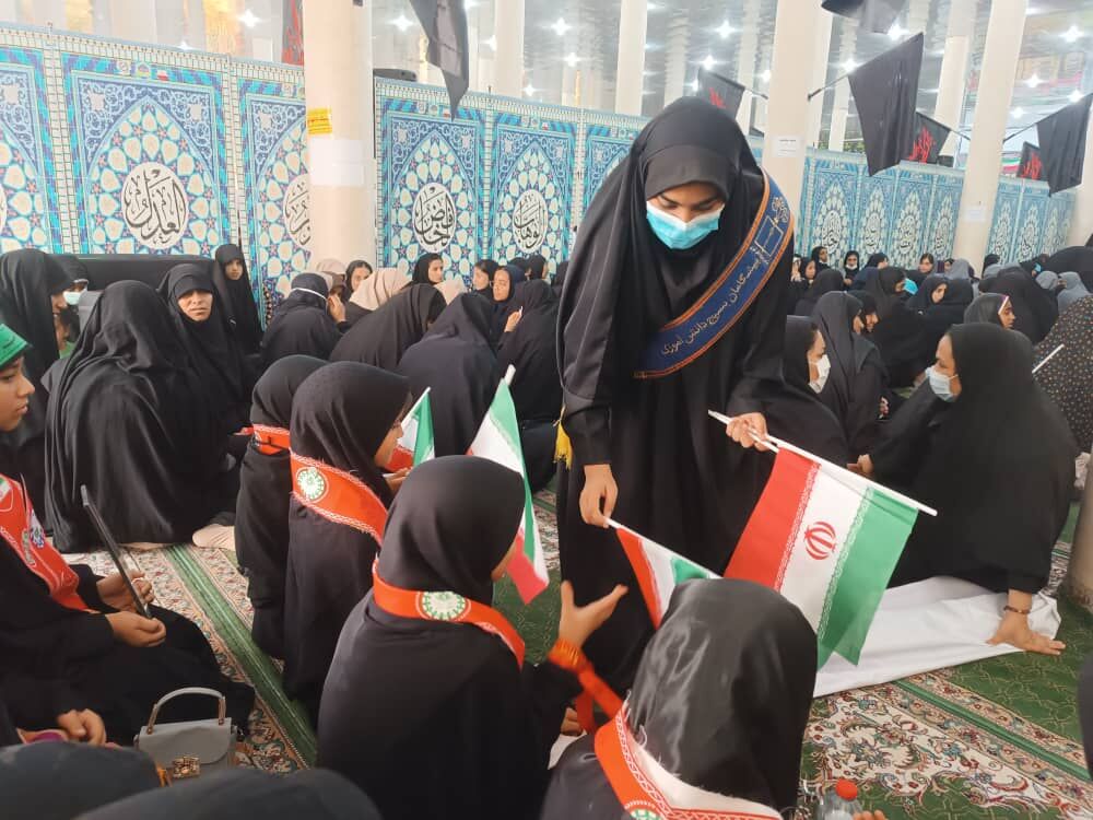 فریاد استکبار ستیزی دانش آموزان در حمایت از مظلومان