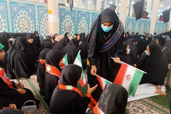 فریاد استکبار ستیزی دانش آموزان در حمایت از مظلومان